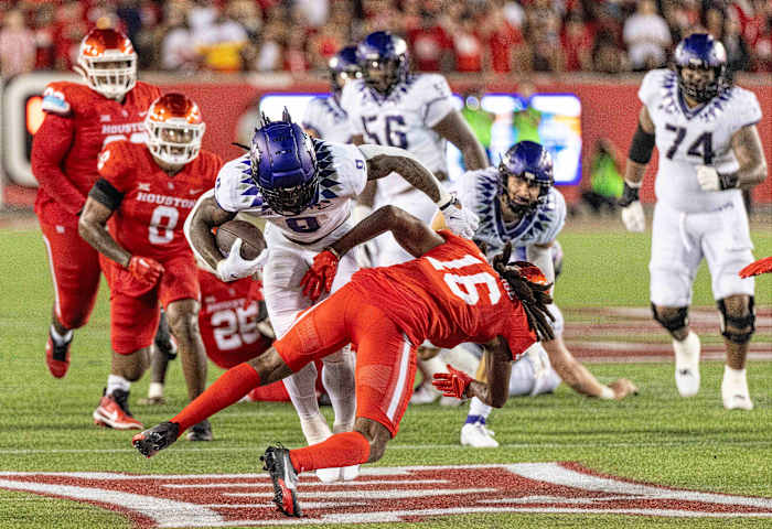 Emani Bailey against Houston